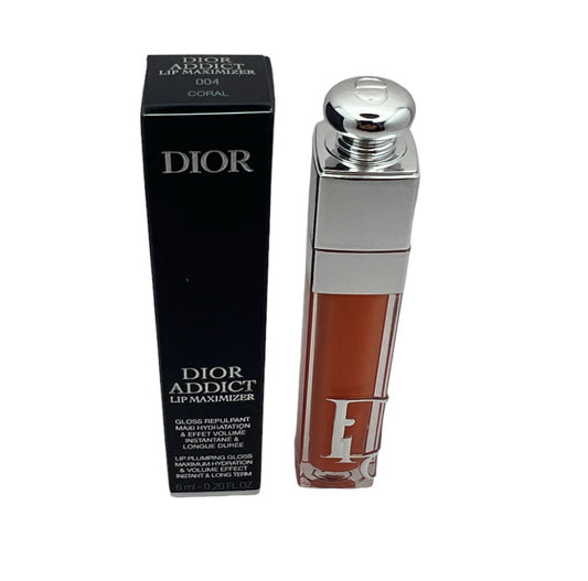 Dior Addict Lip Maximizer - 004 Coral Maximum Hydration & Volume Effect 6ml