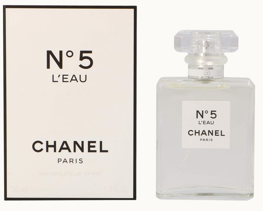 Chanel No. 5 L'Eau Eau de Toilette 50ml - Fresh and Modern Floral Fragrance for Women