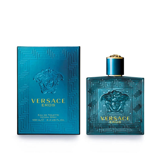 Versace Eros Men's Eau de Toilette 100ml Spray for Him