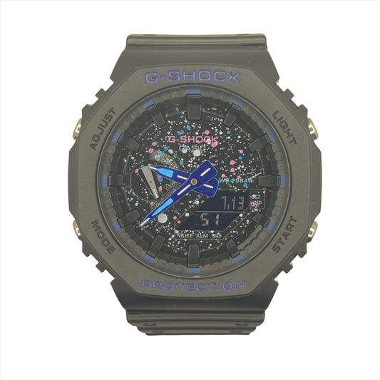 Casio G-SHOCK GA-2100 Men's Analog-Digital Quartz Watch with Multicolor Dial