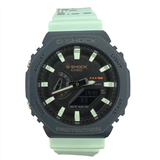 Casio G-SHOCK GA-2100 Men's Analog-Digital Quartz Watch - Morse Code & Gravity Theme