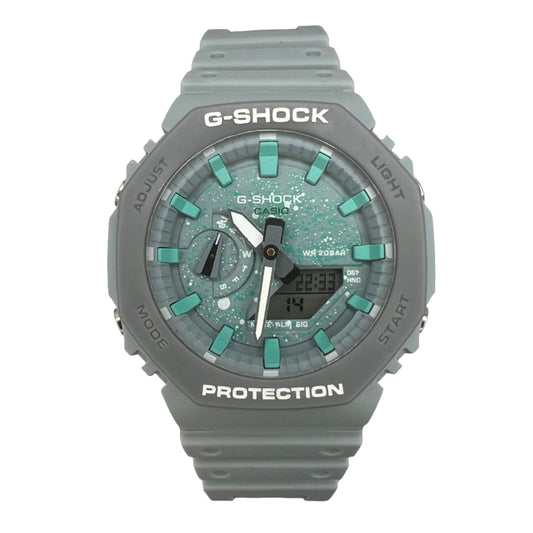 Casio G-SHOCK GA-2100 Men's Analog-Digital Quartz Watch - Gray Resin Strap and Case