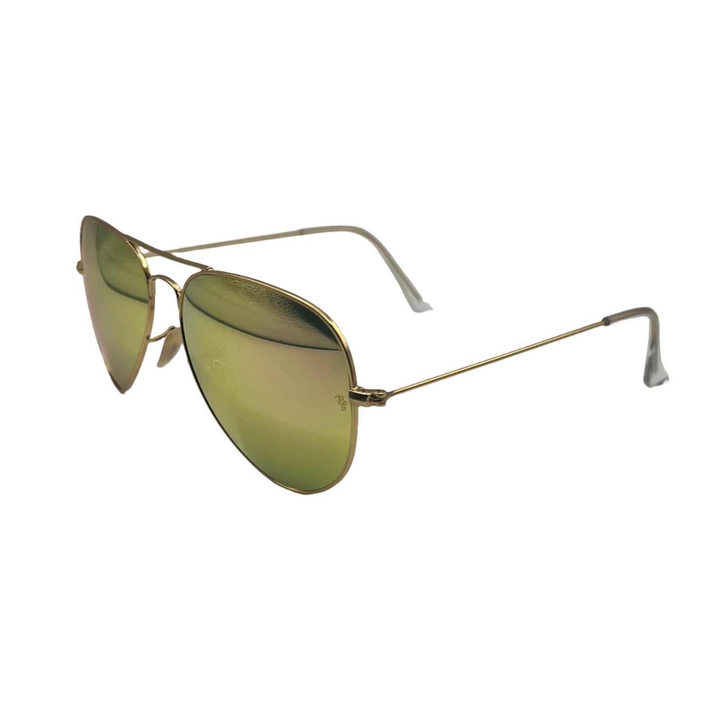 Ray-Ban Aviator RB3025 112/Z2 58mm - Matte Gold Frame with Mirror Lenses