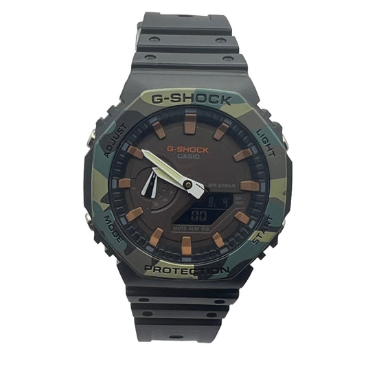 Casio G-SHOCK GA-2100 Camouflage Edition - Durable Analog-Digital Watch