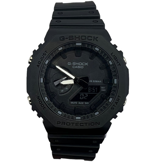 Casio G-SHOCK GA-2100H Watch - Matte Black, Ultra-Resilient, 200m Water Resistance