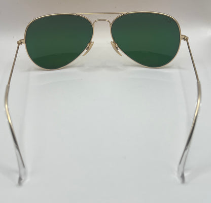 Ray-Ban Aviator Sunglasses RB3025 112/69 3N - Matte Gold Frame with Flash Orange Lenses