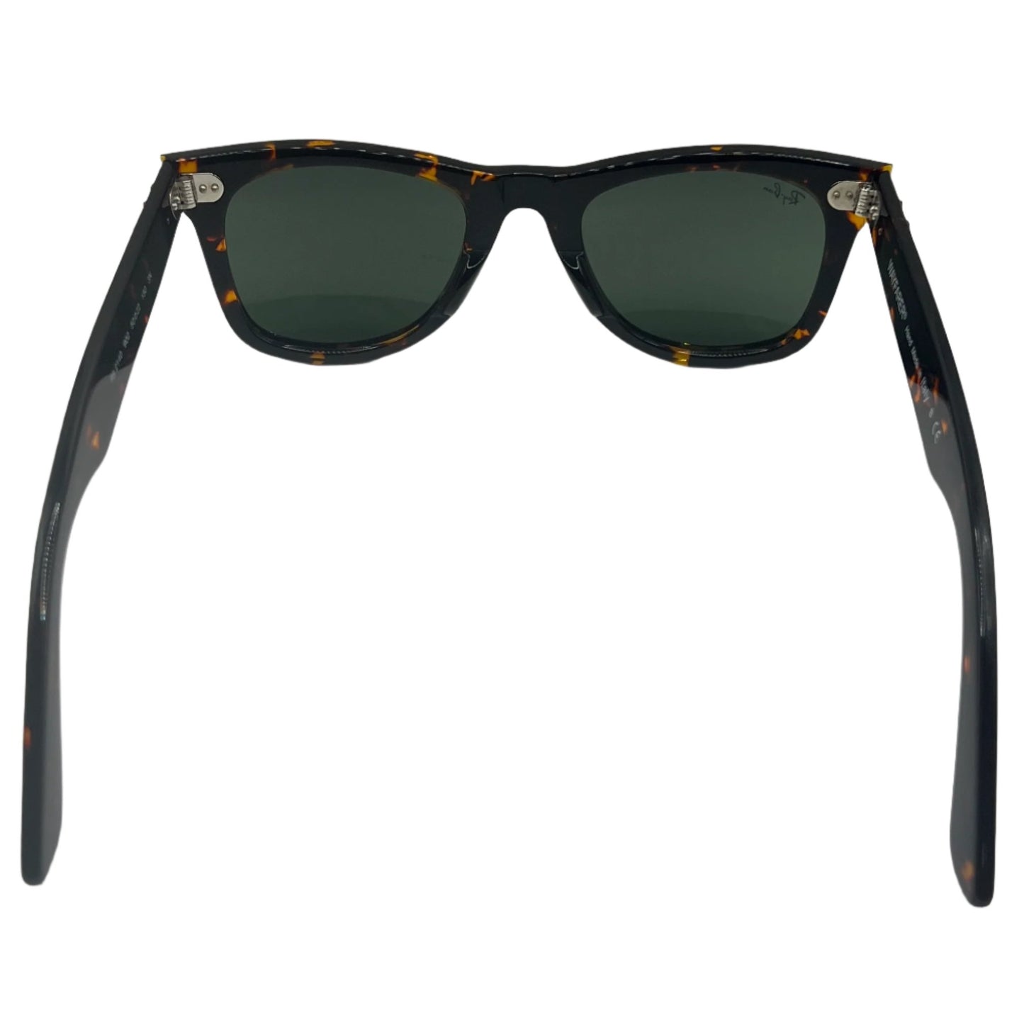 Ray-Ban Wayfarer RB2140 902 3N Sunglasses - Tortoise Frame, Green Classic Lens