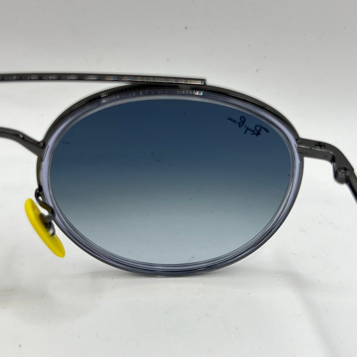 Ray-Ban Ferrari RB3647-M F030/71 Sunglasses - Silver Frame, Gradient Blue Lens