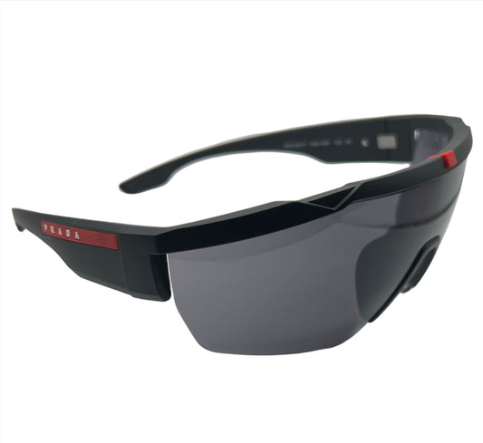 Prada Linea Rossa SPS03X-F DG0-08F 125 2N Sunglasses - Black Frame, Grey Lens