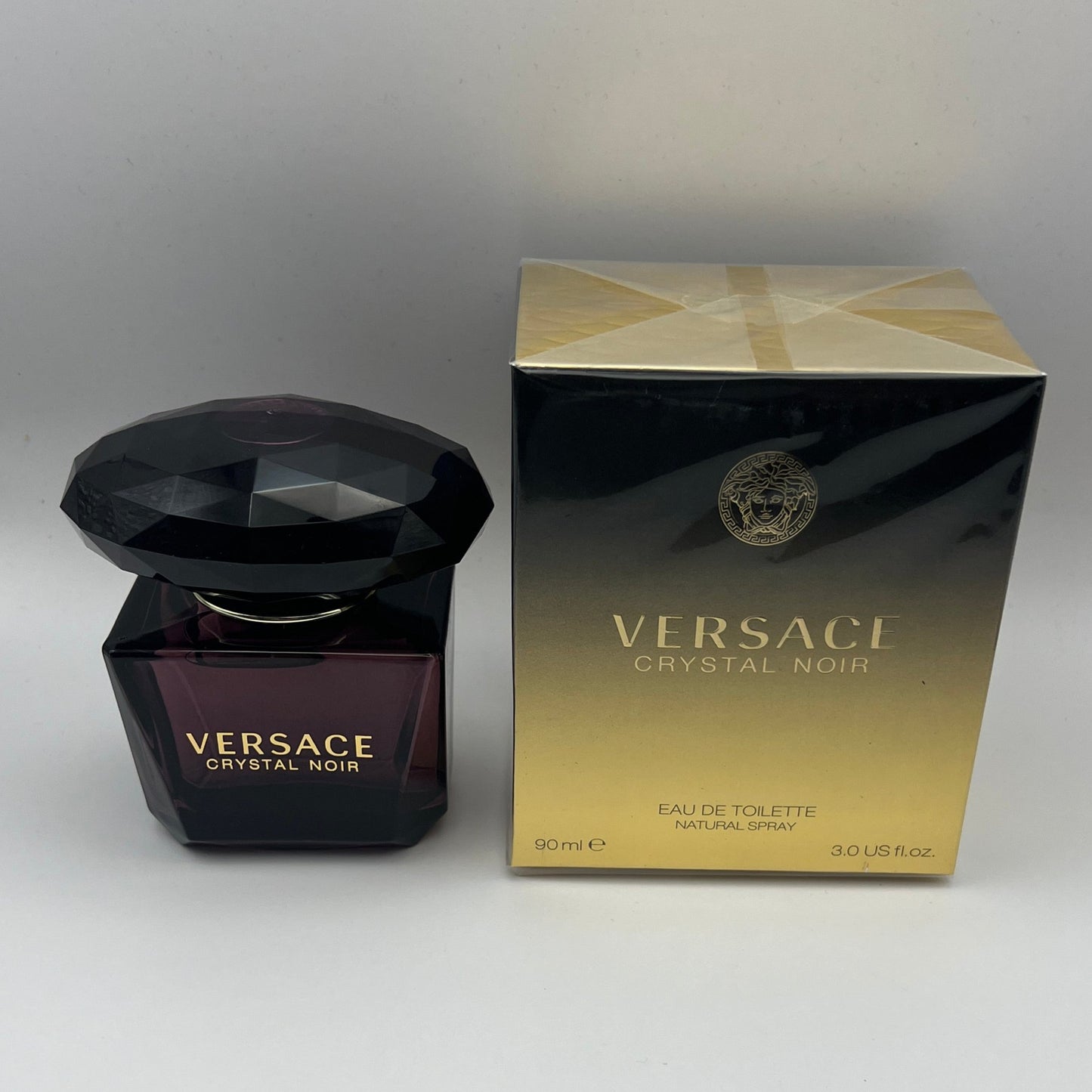 Versace Crystal Noir Eau De Toilette Spray 90ml - BOXED & SEALED