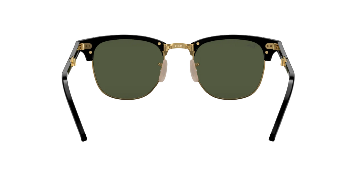 Ray-Ban RB2176 901 3N TRI 51mm Tortoise/Gold Clubmaster Sunglasses