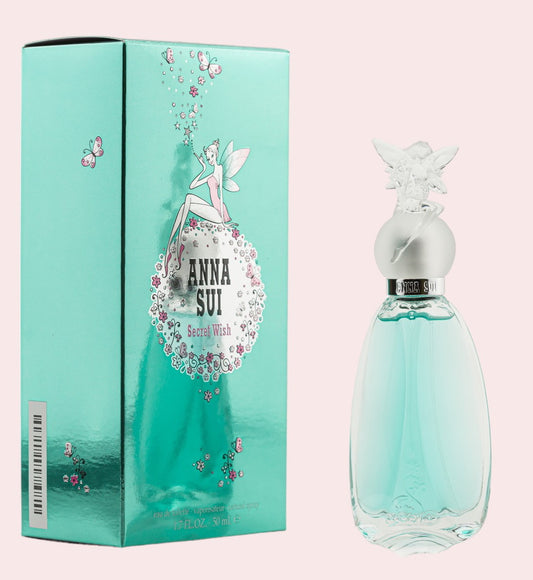 Anna Sui Secret Wish Eau de Toilette Spray 75 ml | Fruity & Warm Fragrance for Women