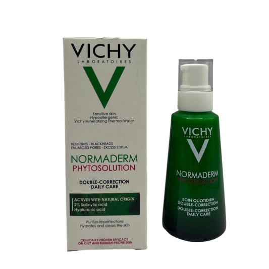 Vichy Normaderm Phytosolution Double Correction Daily Care - 50ml for Clearer, Healthier Skin