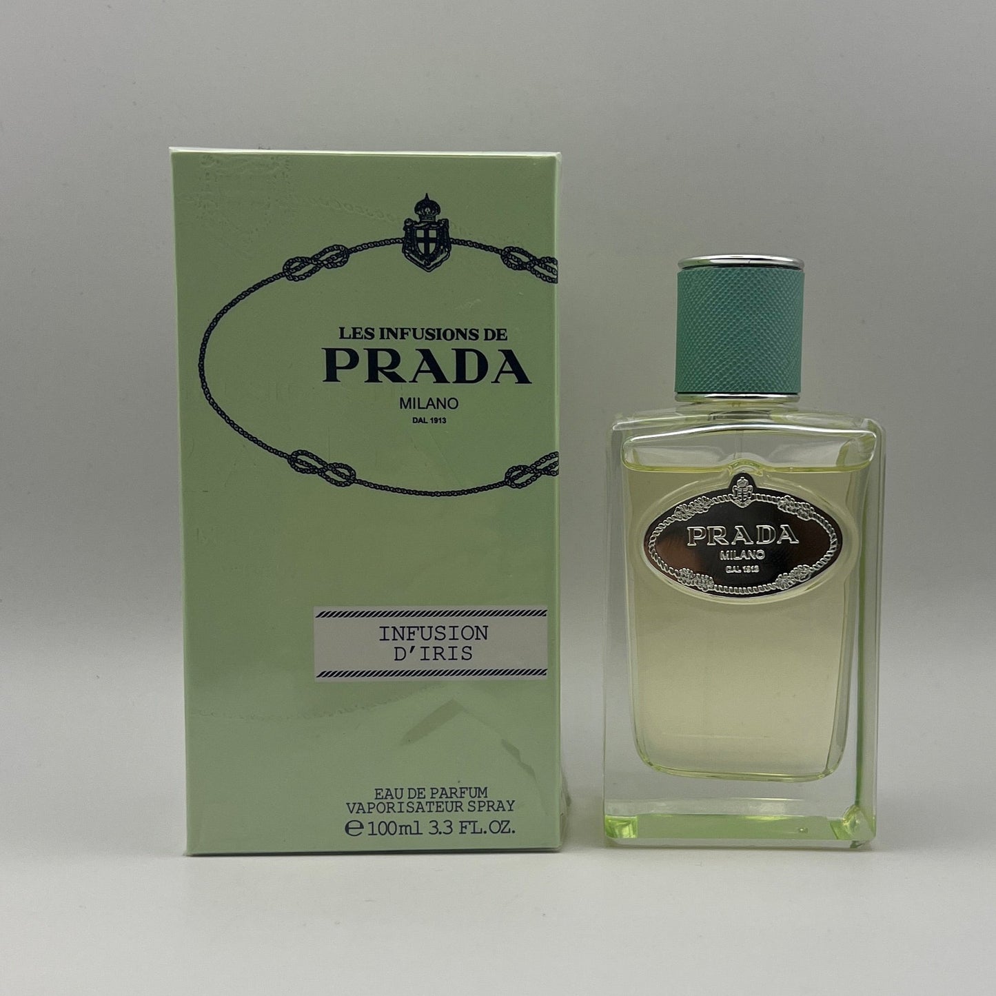 Prada Infusion D'Iris Eau de Parfum 100ml - Elegant and Fresh Floral Fragrance