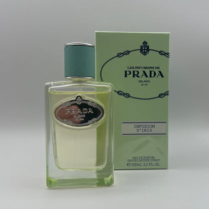 Prada Infusion D'Iris Eau de Parfum 100ml - Elegant and Fresh Floral Fragrance