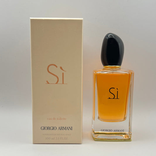 GIORGIO ARMANI Si EDT Spray 3.4 oz (100 ml) - Embrace Sophistication and Confidence