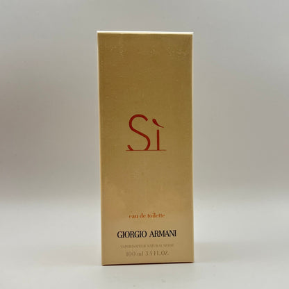 GIORGIO ARMANI Si EDT Spray 3.4 oz (100 ml) - Embrace Sophistication and Confidence