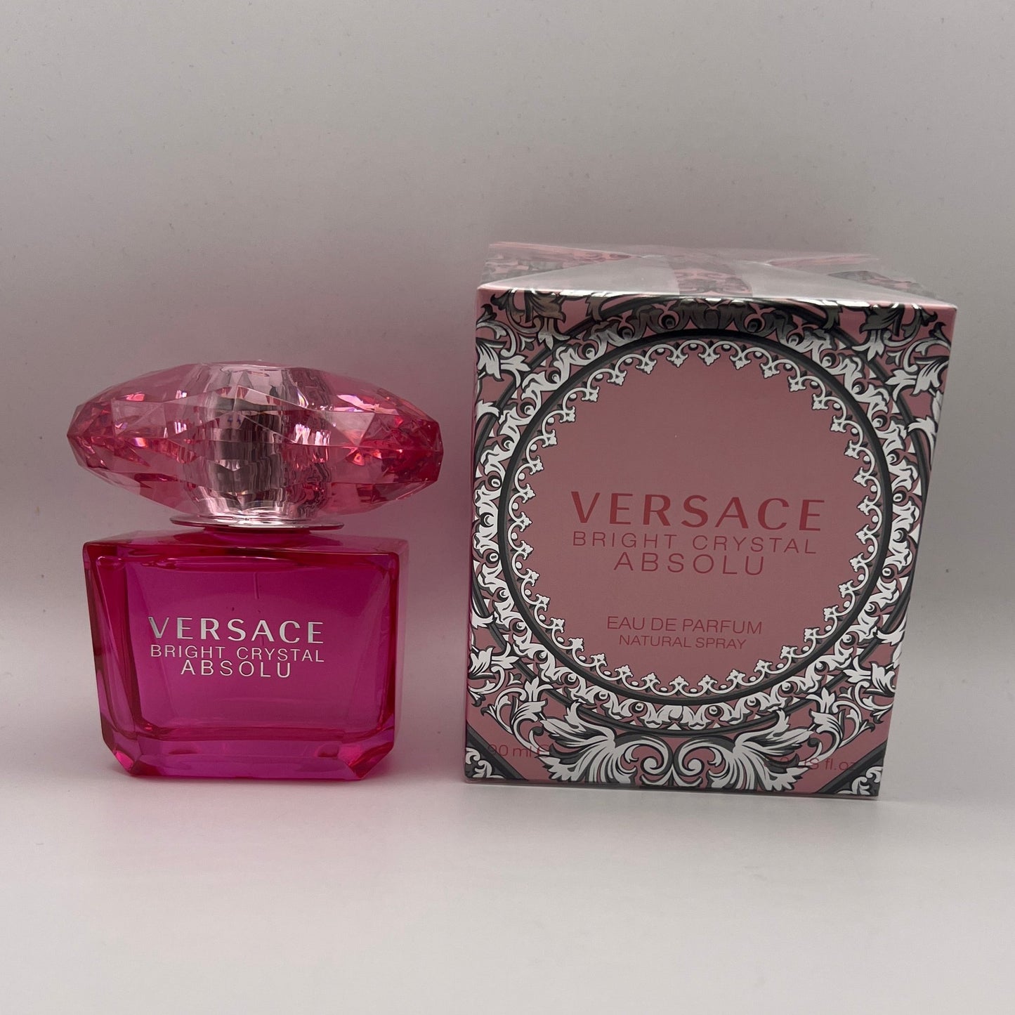 Versace Bright Crystal Absolu Eau de Parfum 90ml - Intense Floral Fragrance for Women