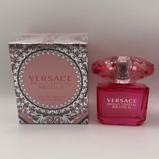 Versace Bright Crystal Absolu Eau de Parfum 90ml - Intense Floral Fragrance for Women