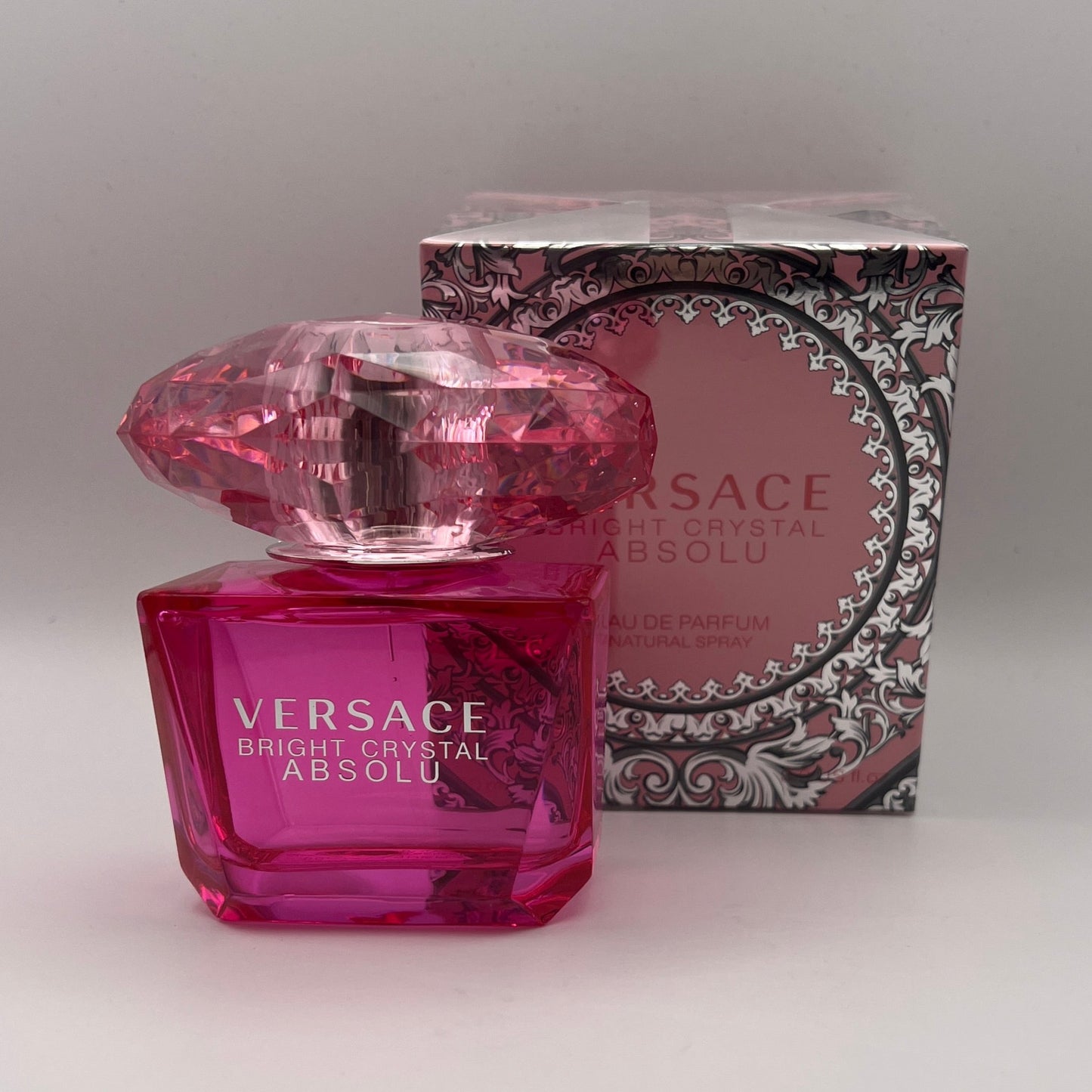 Versace Bright Crystal Absolu Eau de Parfum 90ml - Intense Floral Fragrance for Women