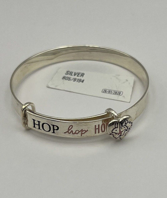 Rhona Sutton Beatrix Potter Expander Bangle | Sterling Silver | Flopsy Bunnies